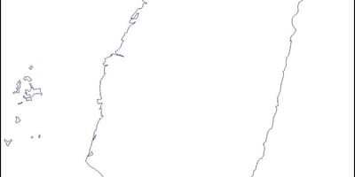 Քարտեզ Թայվանի դատարկ