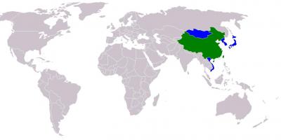 Թայվան քարտեզի չինական տարբերակը